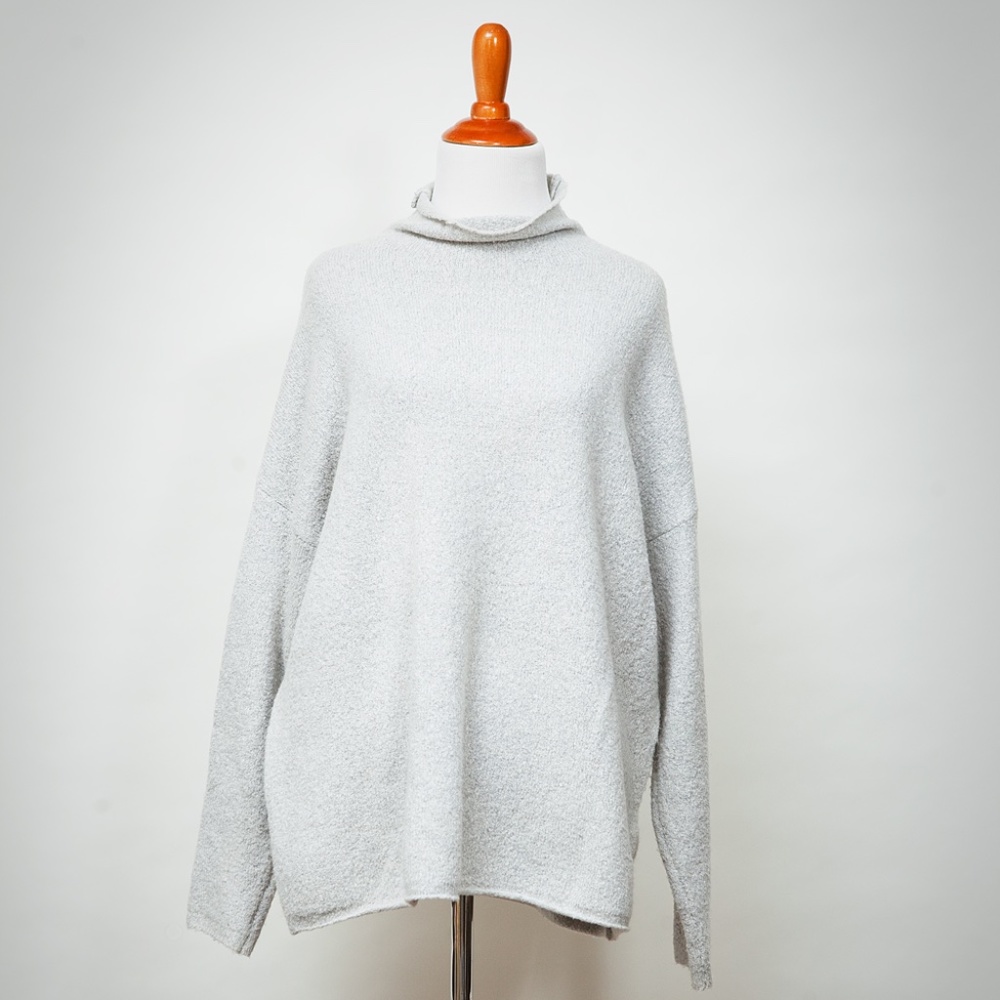 FRENCH CONNECTION | Gray Tunic Sweater